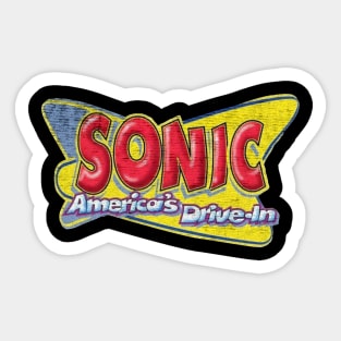 americas drive in sonic Sticker